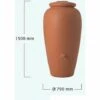 Graf Amphore TERRACOTTA - 500L 1 Graf Amphore TERRACOTTA - 500L -Promos Recuperation Magasin 112451 1