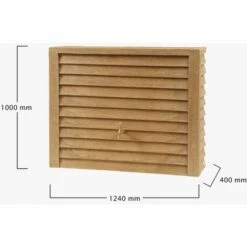 Graf Cuve Décorative WOODY - 350 L - Bois Clair -Promos Recuperation Magasin 112466 3