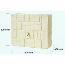 Graf Réservoir BRIK Murale - Sable - 300L -Promos Recuperation Magasin 1209922 5