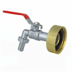 MULTICUVES Raccord Cuve Eau S60X6 Laiton - Robinet Laiton Chromé 15 Mm -Promos Recuperation Magasin 12131891 4