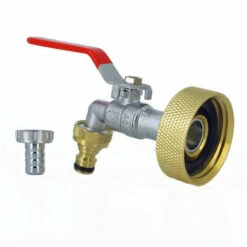 MULTICUVES Raccord Cuve S60X6 Laiton - Robinet Laiton 15 Mm + Nez 20x27 -Promos Recuperation Magasin 12131892 4