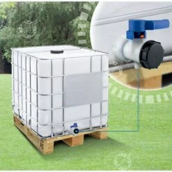 Vanne Pour Cuve IBC Sortie Filetée 2" - INTERPLAST -Promos Recuperation Magasin 13095816 3