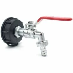 MULTITANKS Raccord Robinet En Laiton Chromé Sortie 3/4'' 90 Degrés - 3/4'' BSP