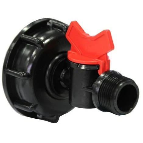 MULTITANKS Raccord Avec Mini Vanne Filetée 3/4 Pouce Male - 3/4'' BSP 3 MULTITANKS Raccord Avec Mini Vanne Filetée 3/4 Pouce Male - 3/4'' BSP