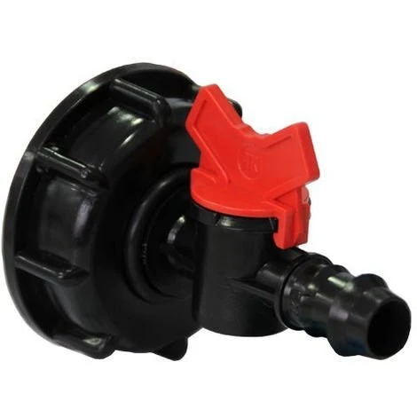 MULTITANKS Raccord Avec Mini Vanne Canelée 20mm Male - 19mm 3 MULTITANKS Raccord Avec Mini Vanne Canelée 20mm Male - 19mm