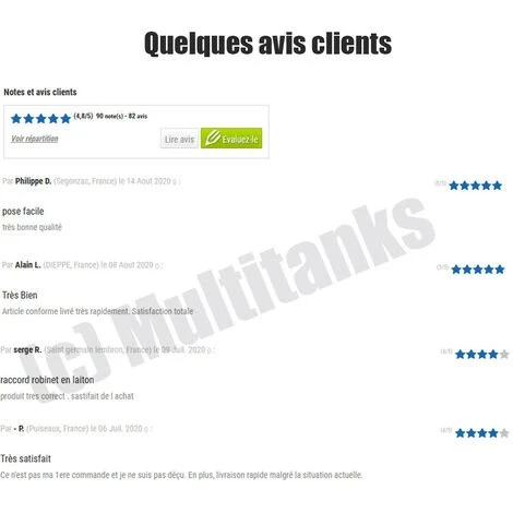 MULTITANKS Raccord Robinet En Laiton Chromé Sortie Raccord Rapide - 3/4'' BSP 5 MULTITANKS Raccord Robinet En Laiton Chromé Sortie Raccord Rapide - 3/4'' BSP – Image 3