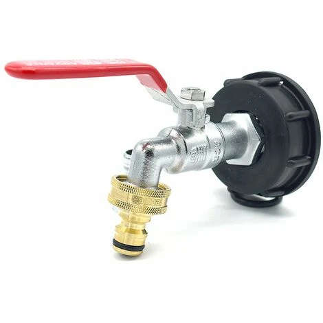 MULTITANKS Raccord Robinet En Laiton Chromé Sortie Raccord Rapide - 3/4'' BSP 7 MULTITANKS Raccord Robinet En Laiton Chromé Sortie Raccord Rapide - 3/4'' BSP – Image 5