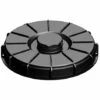 CPP Couvercle 22cm Pour Cuve 1000L Avec Ouverture Centrale , Couleur Noire -Promos Recuperation Magasin 1634733 1