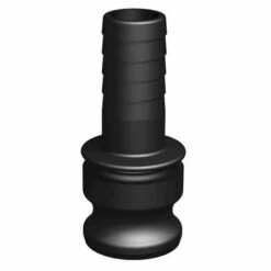 CPP Raccord Camlock Male - Embout Male Cannelé Droit En Polypropylène - Ø A: 3/4'' | Ø B: 13mm