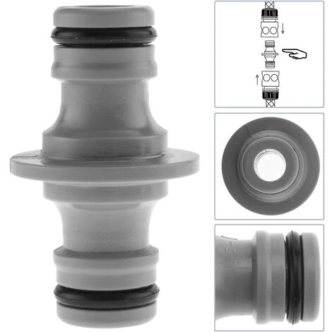 PrimeMatik - Adaptateur à Deux Tuyaux Avec Connexion Rapide 4 PrimeMatik - Adaptateur à Deux Tuyaux Avec Connexion Rapide – Image 2