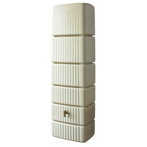 Réservoir Eau De Pluie Mural SLIM 650L Sable - GARANTIA 3 Réservoir Eau De Pluie Mural SLIM 650L Sable - GARANTIA