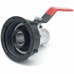 MULTITANKS Raccord S60x6 Avec Robinet En Laiton à Boisseau Sphérique Sortie Femelle 3/4'' -Promos Recuperation Magasin 20287976 3