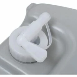 VidaXL Réservoir D'eau Sur Roues Pour Camping 40 L Gris -Promos Recuperation Magasin 20297218 5