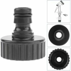 PrimeMatik - Connecteur Rapide Avec Filetage Femelle 1" Pour Tuyau -Promos Recuperation Magasin 22651743 2