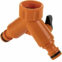 PrimeMatik - Tuyau De Dérivation à Connexion Rapide En "Y" Pour Robinet 3/4" -Promos Recuperation Magasin 22652286 3
