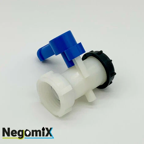 NEGOMIX Vanne Papillon Monoboloc Blanche S60x6 Pour Cuve 1000 Litres 5 NEGOMIX Vanne Papillon Monoboloc Blanche S60x6 Pour Cuve 1000 Litres – Image 3