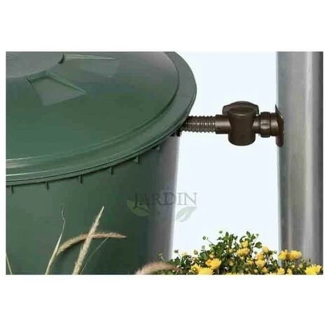 SUINGA Réservoir D'eau De Pluie Rond 500 Litres + Base 4 SUINGA Réservoir D'eau De Pluie Rond 500 Litres + Base – Image 2