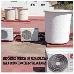 SUINGA Cuve En Fibre Polyester 200 Litres Circulaire + Couvercle 6 SUINGA Cuve En Fibre Polyester 200 Litres Circulaire + Couvercle -Promos Recuperation Magasin 27215815 2