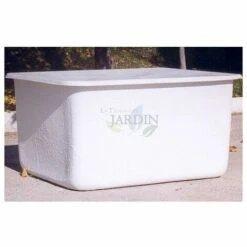 SUINGA Cuve Rectangulaire En Fibre Polyester 1000 Litres 142x109x85 Cm