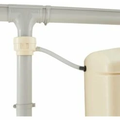 ALICE'S GARDEN Récupérateur D'eau Mural Chastang 300L Beige Avec Kit Raccord Chéneau Inclus -Promos Recuperation Magasin 27237729 3