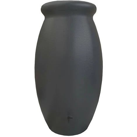 Récupérateur D'eau De Pluie Jarre Toscane 1000 L Anthracite Avec Couvercle Et Robinet - BelliJardin - Anthracite 3 Récupérateur D'eau De Pluie Jarre Toscane 1000 L Anthracite Avec Couvercle Et Robinet - BelliJardin - Anthracite