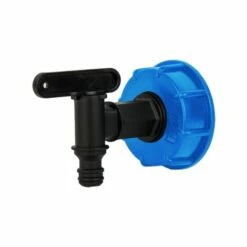 LEM SELECT Vanne Pour Cuve à Eau IBC GW S60x6 Avec Robinet 3/4"