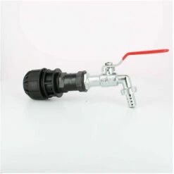 MULTICUVES Robinet Laiton Chromé 15 Mm - Kit Couplage Cuve