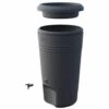 Récupérateur D'eau De Pluie Rain Barrel - Elho - Anthracite 1 Récupérateur D'eau De Pluie Rain Barrel - Elho - Anthracite -Promos Recuperation Magasin 30410361 1