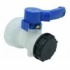 BETTERLIFE Vanne Pour Cuve IBC 1000 Litres 2" / 62 Mm Vanne Papillon Intégrée En Plastique DN40 (62 Mm) 1 BETTERLIFE Vanne Pour Cuve IBC 1000 Litres 2" / 62 Mm Vanne Papillon Intégrée En Plastique DN40 (62 Mm) -Promos Recuperation Magasin 31550980 1