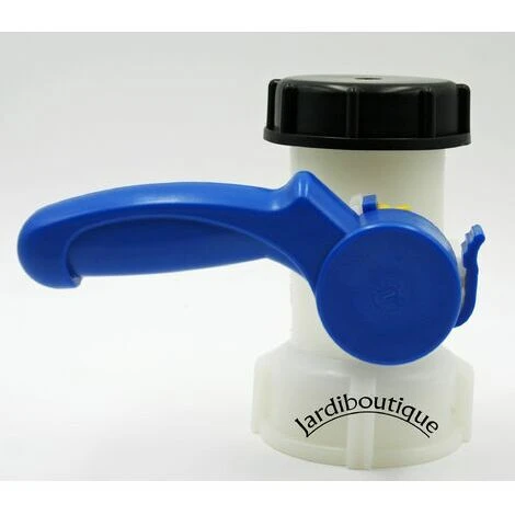 BETTERLIFE Vanne Pour Cuve IBC 1000 Litres 2" / 62 Mm Vanne Papillon Intégrée En Plastique DN40 (62 Mm) 5 BETTERLIFE Vanne Pour Cuve IBC 1000 Litres 2" / 62 Mm Vanne Papillon Intégrée En Plastique DN40 (62 Mm) – Image 3