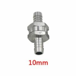 TRIOMPHE Valve De Vérification De L'essence Diesel De Perle De Perle, Un Système De Carburant De Carburateur à Faible Concentration Avec Clapet Anti-retour, Vanne à Carburant En Aluminium, Vanne D'alimentation En Gaz Diesel (10 Mm 2), Clapet Anti-retour Pour Tube -Promos Recuperation Magasin 32851728 3