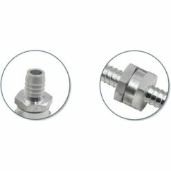 TRIOMPHE Valve De Vérification De L'essence Diesel De Perle De Perle, Un Système De Carburant De Carburateur à Faible Concentration Avec Clapet Anti-retour, Vanne à Carburant En Aluminium, Vanne D'alimentation En Gaz Diesel (10 Mm 2), Clapet Anti-retour Pour Tube -Promos Recuperation Magasin 32851728 4