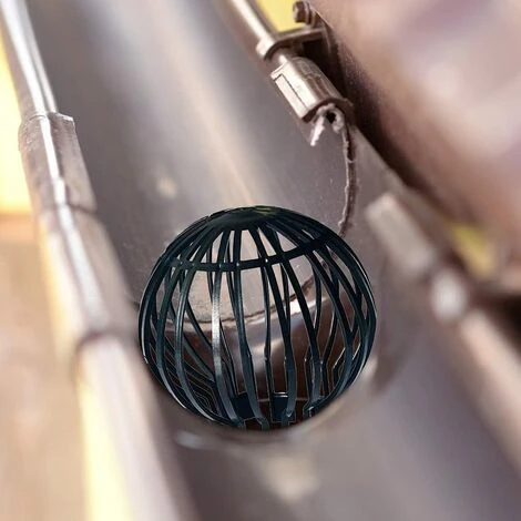 GUAZHUNIFR Filtres à Gouttière, 4 Pièces , Protege Gouttiere, Fabriqué En Plastique, Durable, Antirouille, Drainage Lisse, Adapté Pour Gouttière, Drainage De Toit (noir, 5,7 X 4,9 X 1,7 Pouce) 4 GUAZHUNIFR Filtres à Gouttière, 4 Pièces , Protege Gouttiere, Fabriqué En Plastique, Durable, Antirouille, Drainage Lisse, Adapté Pour Gouttière, Drainage De Toit (noir, 5,7 X 4,9 X 1,7 Pouce) – Image 2