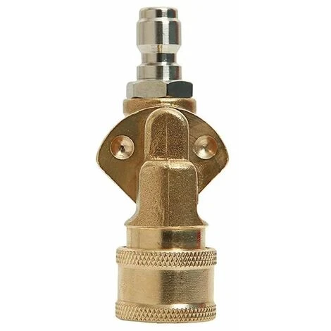 GUAZHUNIFR Connecteur De Nettoyeur Haute Pression, Pointes De Nettoyeur Haute Pression Fixation De Nettoyeur De Gouttière 1/4 Pouce Déconnexion Rapide Adaptateur De Tuyau Haute Pression En Laiton à 180 6 GUAZHUNIFR Connecteur De Nettoyeur Haute Pression, Pointes De Nettoyeur Haute Pression Fixation De Nettoyeur De Gouttière 1/4 Pouce Déconnexion Rapide Adaptateur De Tuyau Haute Pression En Laiton à 180 – Image 4