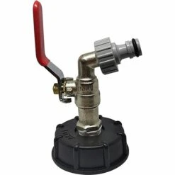 ALMI Robinet Cuve 1000L,Robinet Pour IBC Robinet Recuperateur Eau De Pluie Adaptateur De Cuve Robinet,Adaptateur De Réservoir De Vidange,Robinet En Laiton Fabriqué En PP Filetage Gros 60 Mm (Red 1/2") 9 ALMI Robinet Cuve 1000L,Robinet Pour IBC Robinet Recuperateur Eau De Pluie Adaptateur De Cuve Robinet,Adaptateur De Réservoir De Vidange,Robinet En Laiton Fabriqué En PP Filetage Gros 60 Mm (Red 1/2") -Promos Recuperation Magasin 43008634 3