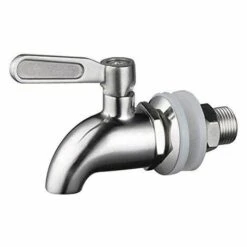 Distributeur De Boissons En Acier Inoxydable Robinet De Robinet De Remplacement Pour Homebrew Barrel Fermenter Vin Bière Distributeur De Jus De Boisson Spigot，Starlight