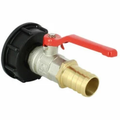 MULTICUVES Raccord S60X6 - Vanne 1/4 De Tour Laiton + Embout Droit 25 Mm -Promos Recuperation Magasin 46771359 2