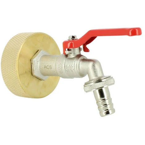 MULTICUVES Raccord Cuve Eau S60X6 Laiton - Robinet ECO Laiton 15 Mm 4 MULTICUVES Raccord Cuve Eau S60X6 Laiton - Robinet ECO Laiton 15 Mm – Image 2