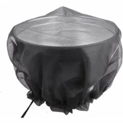 Housse De Protection En Maille Pour Tonneaux De Pluie Avec Cordon De Serrage, Filet De Protection Contre Les Moustiques Pour L'extérieur De Jardin, Seaux De Pluie, Tonneaux De Feuilles 95CM Fontainebleau Noir -Promos Recuperation Magasin 47743027 4