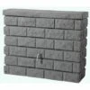 GRAF® Graf Cuve Décorative MUR ROCKY - 400L - Gris Granite -Promos Recuperation Magasin 49708 1
