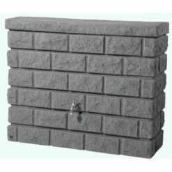 GRAF® Graf Cuve Décorative MUR ROCKY - 400L - Gris Granite