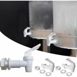 Robinet De Refroidisseur D'eau, Robinet De Remplacement Des Distributeurs De Boissons, Robinet D'eau En Plastique,Irisfr,4Pcs -Promos Recuperation Magasin 50942695 5