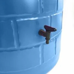 PLAST'UP ROTOMOULAGE PUIT RECUPERATEUR EAU DE PLUIE 340L-Bleu-83.5cm - Bleu -Promos Recuperation Magasin 52050193 3