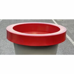 PLAST'UP ROTOMOULAGE CARRE DE PLANTATION RECUPERATEUR EAU DE PLUIE AERIEN LLUVIA 420L-Taupe Rouge-100cm - Taupe Rouge -Promos Recuperation Magasin 52050549 3