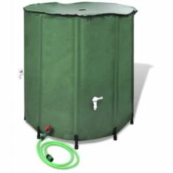 Topdeal Réservoir D'eau De Pluie Pliable 500 L VDFF26407_FR