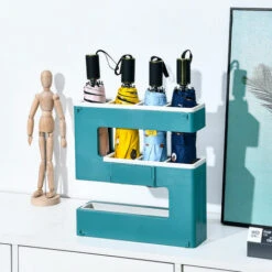 BENOBBY KIDS Étagère De Pluie De Stockage Maison Parapluie égouttoir Créatif Mural Tube De Pluie Sans Poinçon -Promos Recuperation Magasin 52720592 5