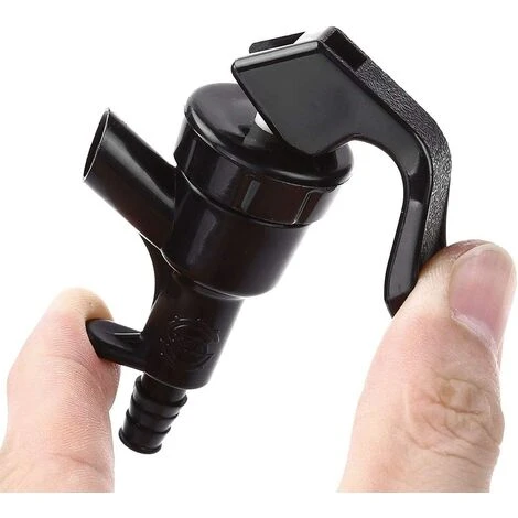 DECKON Robinet De Pique-nique En Plastique Robinet De Bière Robinet De Bière Robinet De Distributeur De Liquide Déconnecte Le Robinet De Seau D'embouteillage De Fût De Robinet Noir Pour Homebrew 4 DECKON Robinet De Pique-nique En Plastique Robinet De Bière Robinet De Bière Robinet De Distributeur De Liquide Déconnecte Le Robinet De Seau D'embouteillage De Fût De Robinet Noir Pour Homebrew – Image 2