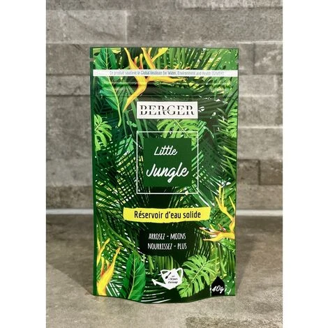BERGER-WORLD Little Jungle 40g Réservoir D'Eau Solide Pour Plantes D'intérieur - LAUREAT PRIX JDC 2022 5 BERGER-WORLD Little Jungle 40g Réservoir D'Eau Solide Pour Plantes D'intérieur - LAUREAT PRIX JDC 2022 – Image 3