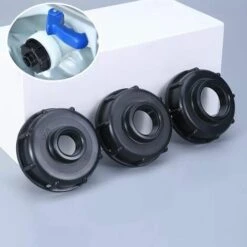 TINOR 3 Pièces IBC Adaptateur De Réservoir De Vidange Plastique Eau Réservoir Couvercle Adaptateur En S60x6 IBC Adaptateurs Raccords Filetages Épais Robinets 1/2 3/4 1 Pouce Noir 9 TINOR 3 Pièces IBC Adaptateur De Réservoir De Vidange Plastique Eau Réservoir Couvercle Adaptateur En S60x6 IBC Adaptateurs Raccords Filetages Épais Robinets 1/2 3/4 1 Pouce Noir -Promos Recuperation Magasin 55018671 3