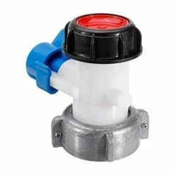 TINOR Vanne Papillon De Rechange Pour Cuve IBC Jusqu’à 1000 L Ou Réservoir De Chasse D'eau, Avec Adaptateur Pour Bride DN40 (62 mm, Aluminium) 10 TINOR Vanne Papillon De Rechange Pour Cuve IBC Jusqu’à 1000 L Ou Réservoir De Chasse D'eau, Avec Adaptateur Pour Bride DN40 (62 mm, Aluminium) -Promos Recuperation Magasin 55018674 4